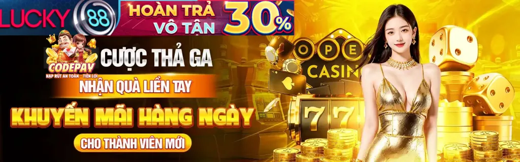 Thưởng nạp lại hàng ngày và hoàn trả không giới hạn 98win8
